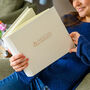 Personalised Linen Guest Book, Perfect For A Wedding, thumbnail 1 of 8