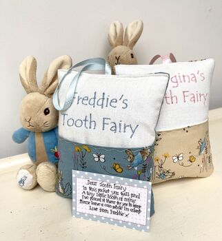 Peter Rabbit Tooth Fairy Pillow Bag, 4 of 9