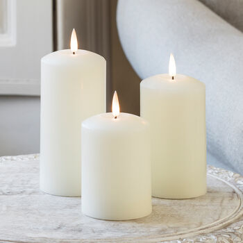 Realistic Flame LED Pillar Candle, 9 of 9