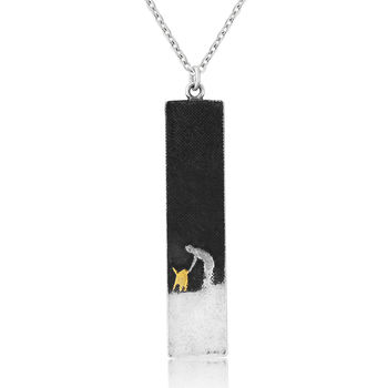 Golden Dog Lovers Necklace, 2 of 2