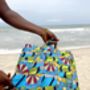 Recycled Tote Bag Made From Plastic Waste And Fabric Off Cuts, thumbnail 4 of 4