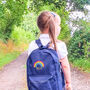 Personalised Embroidered Rainbow Children's Backpack, thumbnail 1 of 5