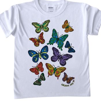 Colour In Childrens Love T Shirt By Pink Pineapple Home & Gifts ...