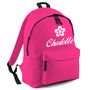 Personalised Name Rucksack All Colours, thumbnail 3 of 12