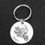 Custom Motorbike Photo Keyring, thumbnail 1 of 2