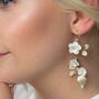 Giselle Bridal Earrings, thumbnail 3 of 3