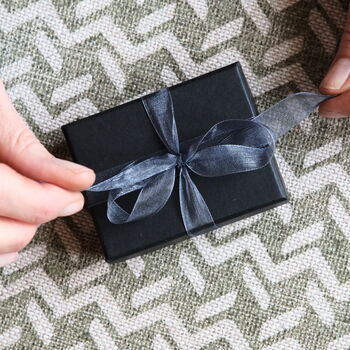 Curve Engraved Silver Cufflinks, 7 of 7
