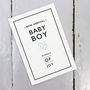 New Baby Boy Card, thumbnail 2 of 4