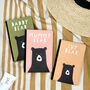 Personalised Bear Family Individual Passport Holder Or Set, thumbnail 4 of 5