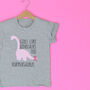 'Girls Like Dinosaurs Too' Personalised T Shirt, thumbnail 8 of 12