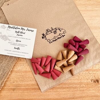 Meditation Mindful Incense Cones Night And Day Mix Blends, 5 of 9