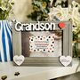 Personalised Grandson Photo Frame Birthday Gift, thumbnail 1 of 9