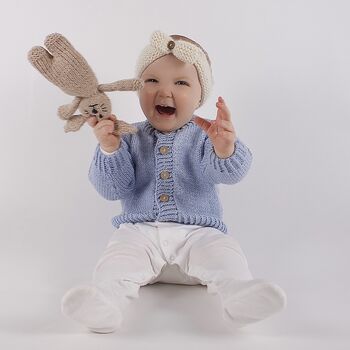Baby Cardigan Knitting Kit, 2 of 12