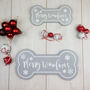 Merry Woofmas Christmas Wooden Sign, thumbnail 6 of 6
