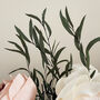 Paper Peony Bouquet With Preserved Eucalyptus, thumbnail 5 of 6