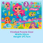 Personalised Mermaid Adventures Birthday Jigsaw Puzzle, thumbnail 3 of 12