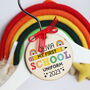 First School Uniform Wooden Tag, thumbnail 1 of 11