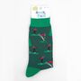 Men's Bamboo Socks Golfer On The Green, thumbnail 5 of 5