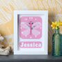 Personalised Childrens Butterfly Clock, thumbnail 1 of 9