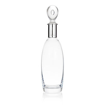 Sterling Silver Mounted Crystal Glass Decanter, 2 of 3