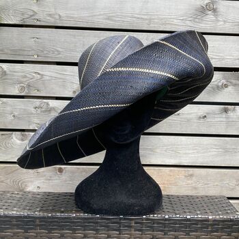 Large Brim Fold Up Straw Hat, 2 of 5