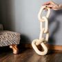 Nordic Wooden Link Chain Decor, thumbnail 12 of 12