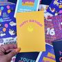 Colourful 'Happy Birthday' Sunshine Card, thumbnail 3 of 3