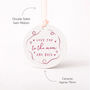 Valentines Day Moon And Back Bottle Tag – Custom Keepsake Gift, thumbnail 4 of 8