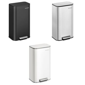 Kitchen Pedal Bin Soft Close Trash Can, 7 of 7