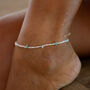 Ka'ala Beaded Surfer Anklet, thumbnail 1 of 5