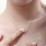 Sterling Silver Cz Constellation Necklace, thumbnail 2 of 10