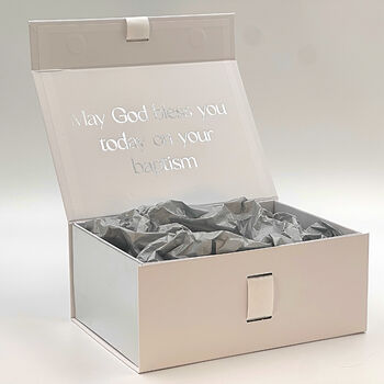 First Communion Gift Box With Personalised Message, 2 of 4