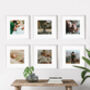 Personalised Set Of Six Photo Prints Available Framed, thumbnail 1 of 8