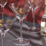 G Decor Set Of Four Botanical Martini Glasses, thumbnail 1 of 3