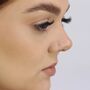 14ct Rose Gold 8mm Nose Hoop Ring Piercing, thumbnail 1 of 3