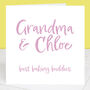 Mother's Day Custom Message Card For Grandma, thumbnail 1 of 8