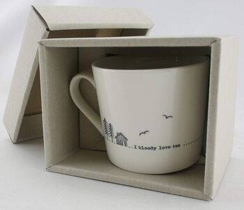 I Bloody Love Tea East Of India Gift Mug Boxed, 6 of 7