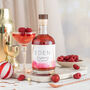 Raspberry Gin With Personalised Gift Tube Box, thumbnail 2 of 6