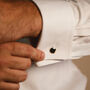 Handmade Solid 18ct Gold Chain Cufflinks, thumbnail 3 of 4