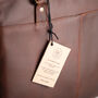 Personalised Leather Oxford Zip Up Satchel, thumbnail 8 of 12