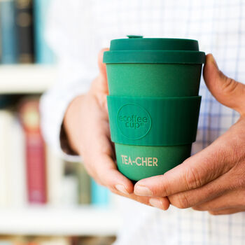 Personalised Etched Eco Friendly Reusable Coffee Cup, 7 of 12