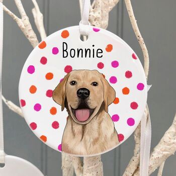 Personalised Dog Ceramic Decoration, 12 of 12