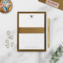 Bee Letter Writing Set Personalised, thumbnail 1 of 5
