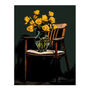 Yellow Roses Are My Favourite Still Life Wall Art Print, thumbnail 6 of 6