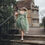 Enchanted Angel Fairy Flower Girl Dress Fern, thumbnail 8 of 12