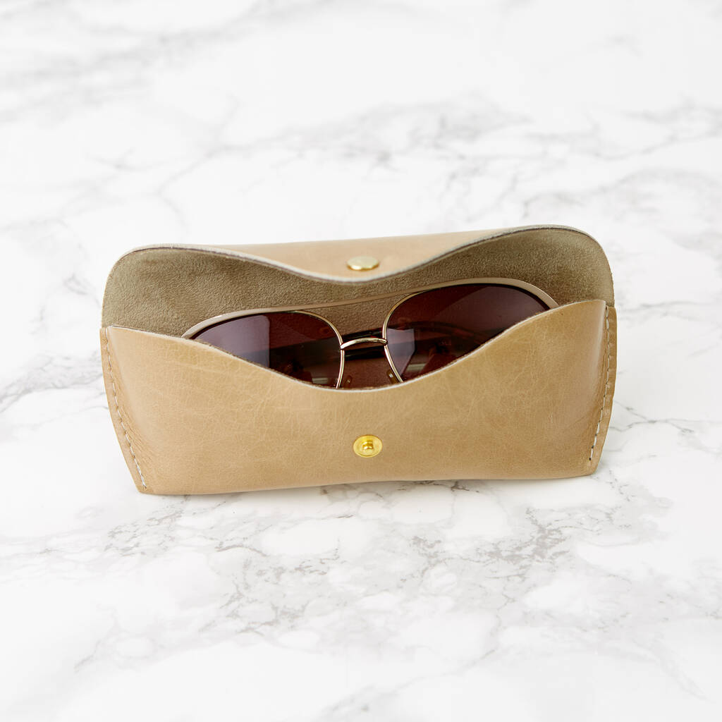 Leather Glasses Case By Hello Day