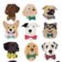 Dogs In Bow Tie Print, thumbnail 2 of 2