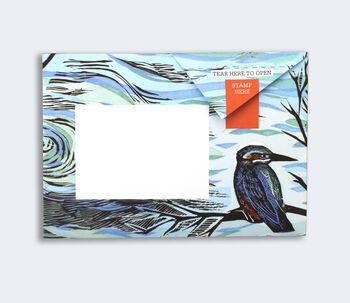 Wonderfully Wild Pigeon Post All In One Notecard And Envelope, 5 of 8