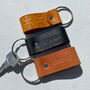 Personalised Leather Keyring With Welsh Detail, thumbnail 8 of 10