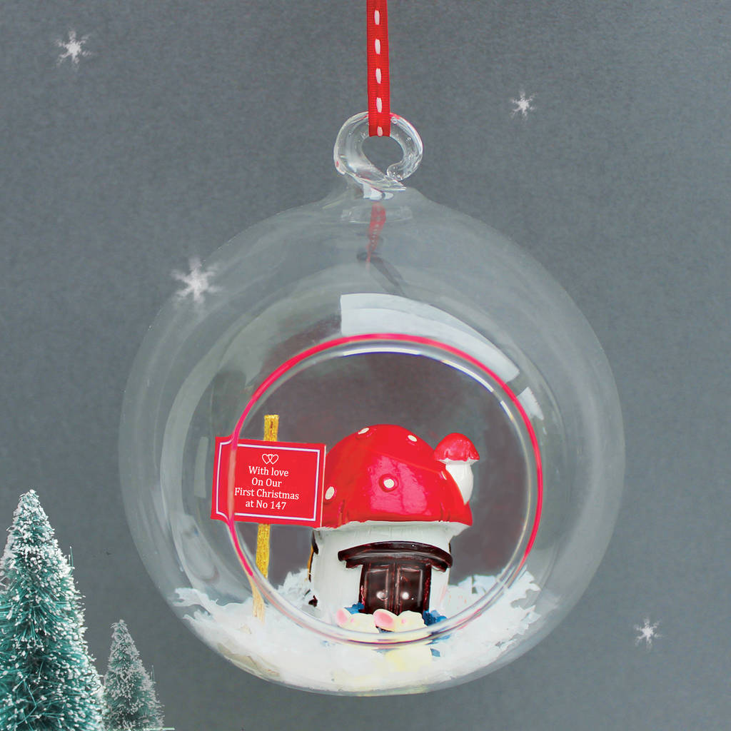 Personalised First Christmas In New Home Bauble By Sweet Dimple ...